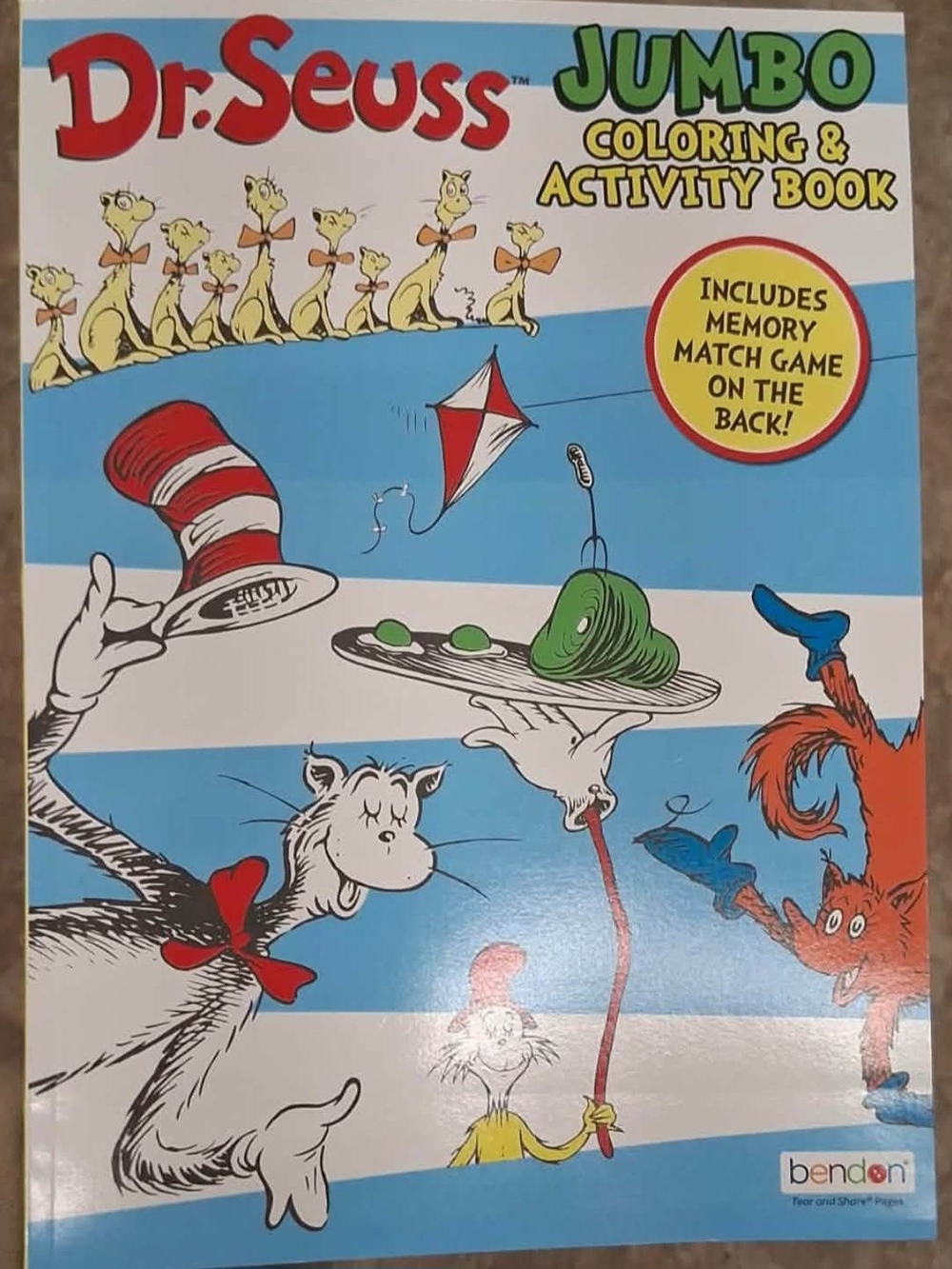 New Dr. Seuss Coloring & Activity Book